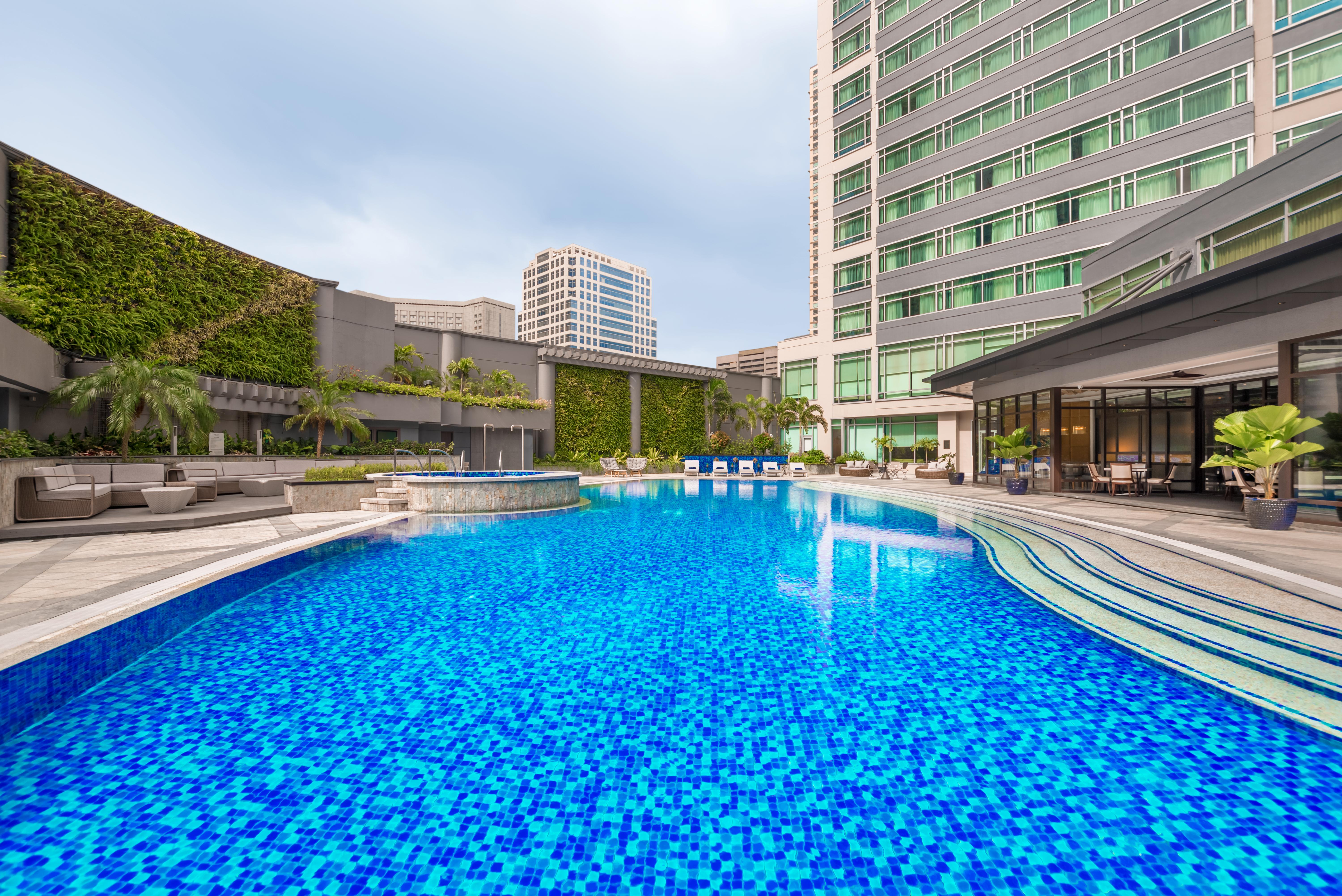 Ascott Makati Hotell Makati City Exteriör bild